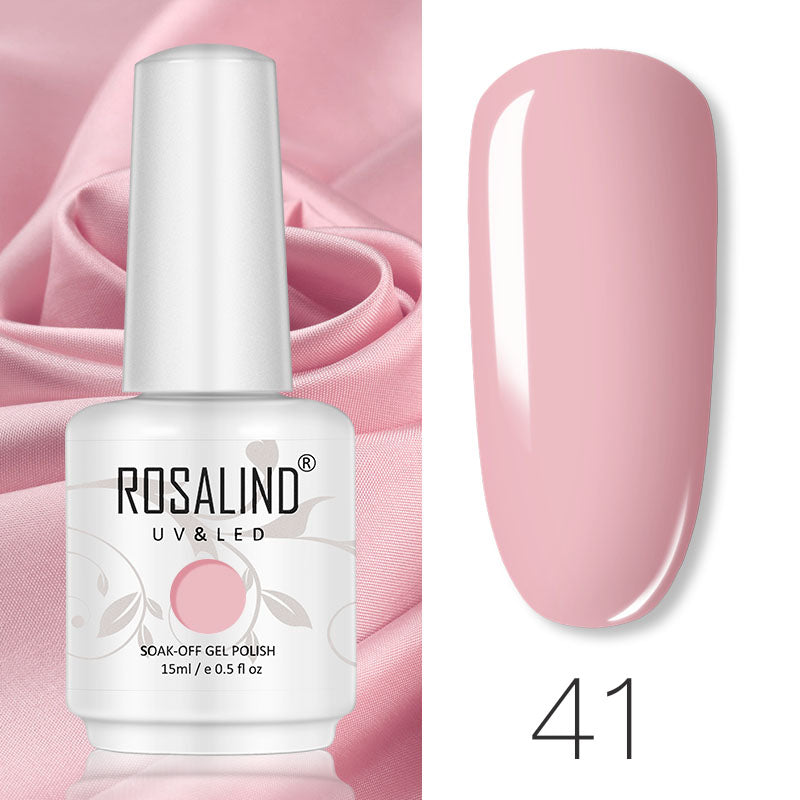 ROSALIND 58 colors 15ml Soak Off Gel Polish Bright For Nail Art Design LED/UV Lamp