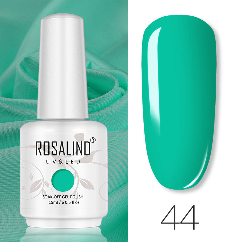 ROSALIND 58 colors 15ml Soak Off Gel Polish Bright For Nail Art Design LED/UV Lamp