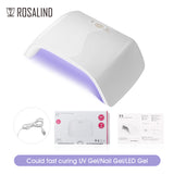 ROSALIND 18 LED Bulbs UV/LED 36W Nail Lamp For Show Off Your Finger Charm