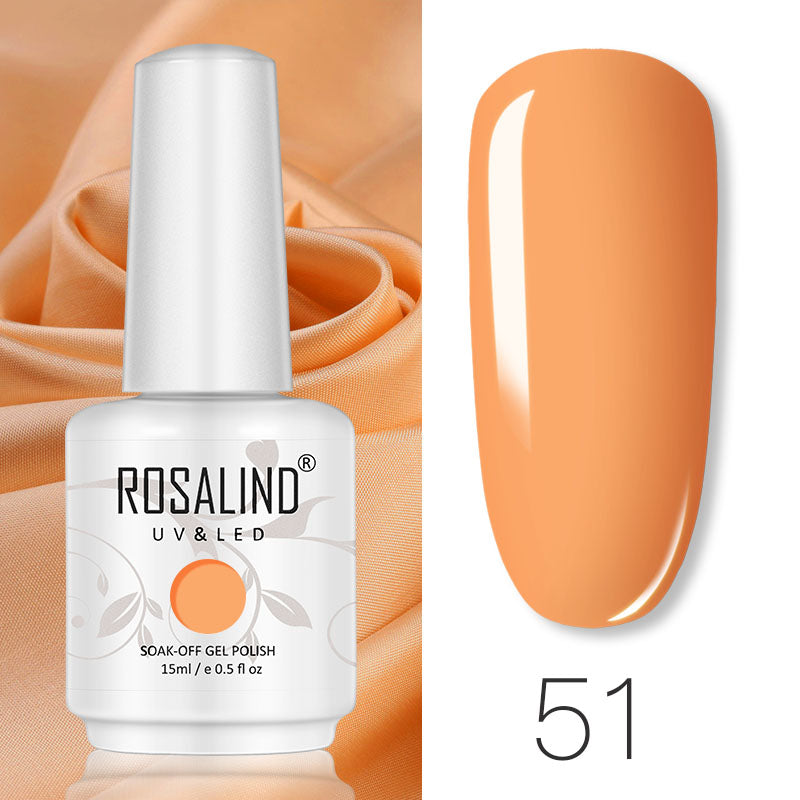 ROSALIND 58 colors 15ml Soak Off Gel Polish Bright For Nail Art Design LED/UV Lamp