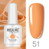 ROSALIND 58 colors 15ml Soak Off Gel Polish Bright For Nail Art Design LED/UV Lamp