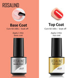 ROSALIND Professional Manicure Set For Nail Art Design LED/UV Lamp