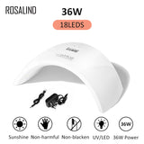 ROSALIND Professional Manicure Set For Nail Art Design LED/UV Lamp