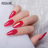 ROSALIND Crackle Gel Nail Polish For Nail art manicure Set Air dry nail polish Need Base Color Gel Varnishes Lacuqer