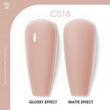 ROSALIND 12 colors Nude Pink Series Soak Off Gel Polish Bright For Nail Art Design LED/UV Lamp