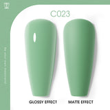 ROSALIND 8 colors Green Series 7ml Soak Off Gel Polish Bright For Nail Art Design LED/UV Lamp