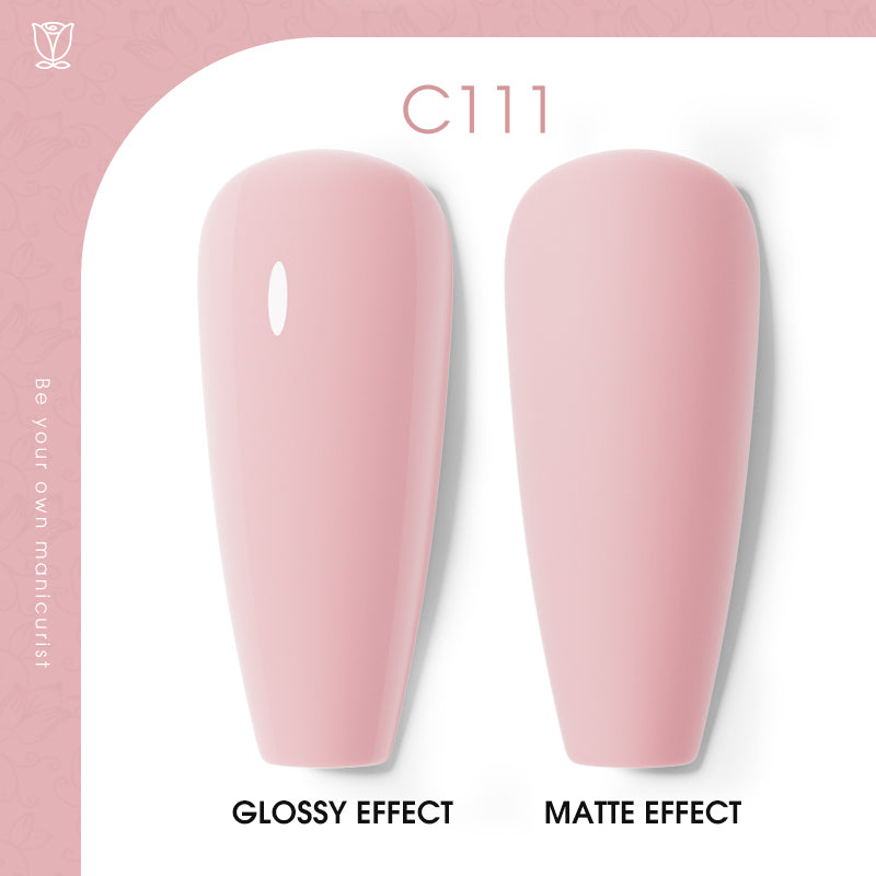 ROSALIND 16 Pink Series Colors 7ml Soak Off Gel Polish Bright For Nail Art Design LED/UV Lamp