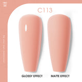 ROSALIND 12 colors Nude Pink Series Soak Off Gel Polish Bright For Nail Art Design LED/UV Lamp