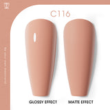 ROSALIND 12 colors Nude Pink Series Soak Off Gel Polish Bright For Nail Art Design LED/UV Lamp