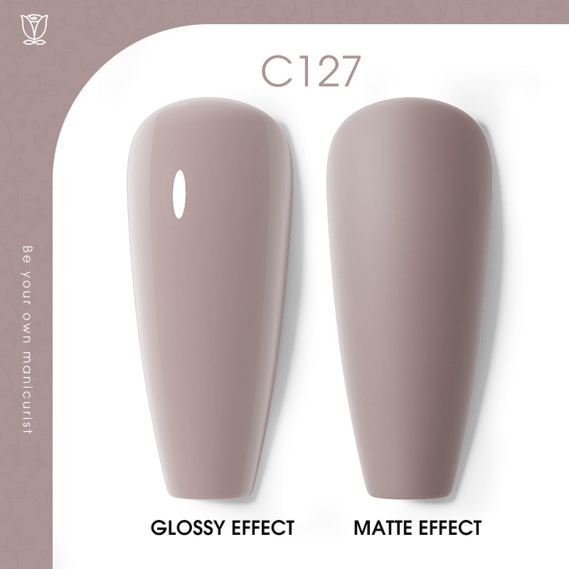 ROSALIND 12 colors Gray Series 7ml Soak Off Gel Polish Bright For Nail Art Design LED/UV Lamp