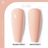 ROSALIND 12 colors Nude Pink Series Soak Off Gel Polish Bright For Nail Art Design LED/UV Lamp