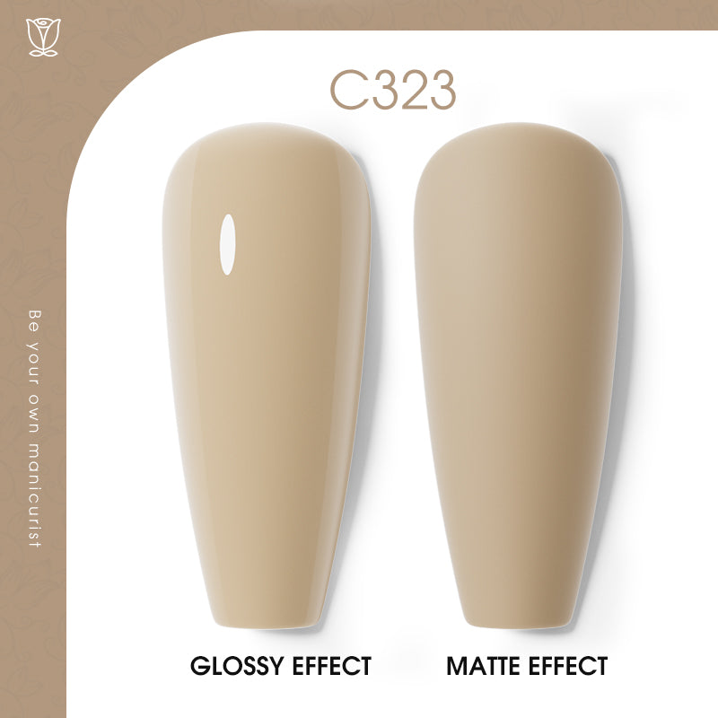 ROSALIND Red Brown 16 colors 7ml Soak Off Gel Polish Bright For Nail Art Design LED/UV Lamp