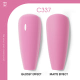ROSALIND 16 Pink Series Colors 7ml Soak Off Gel Polish Bright For Nail Art Design LED/UV Lamp