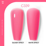 ROSALIND 20 colors Pink Series Soak Off Gel Polish Bright For Nail Art Design LED/UV Lamp RA