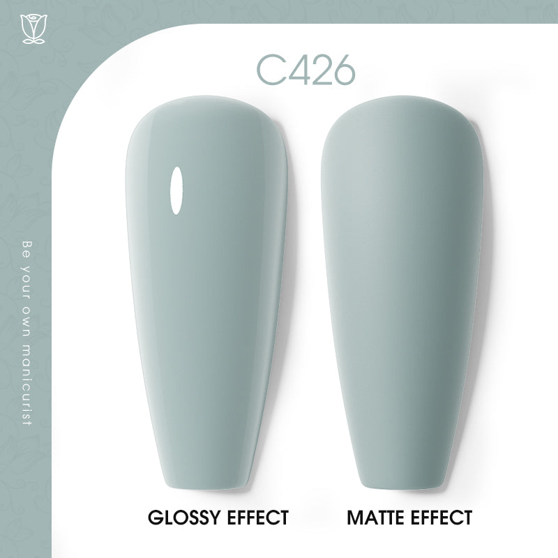 ROSALIND 12 colors Gray Series 7ml Soak Off Gel Polish Bright For Nail Art Design LED/UV Lamp