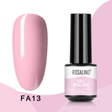 ROSALIND 80 Colors Mini Soak Off Gel Polish Bright For Nail Art Design LED/UV Lamp SKU FA13