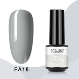 ROSALIND 80 Colors Mini Soak Off Gel Polish Bright For Nail Art Design LED/UV Lamp SKU FA18