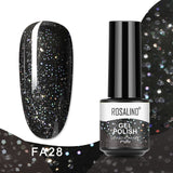 ROSALIND 80 Colors Mini Soak Off Gel Polish Bright For Nail Art Design LED/UV Lamp SKU FA24