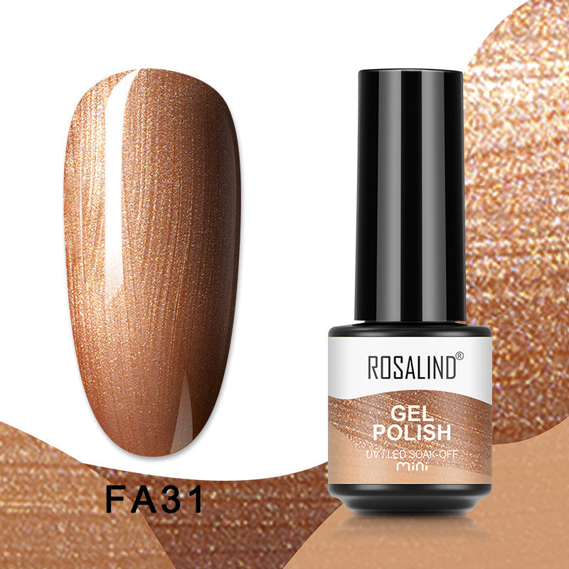 ROSALIND 80 Colors Mini Soak Off Gel Polish Bright For Nail Art Design LED/UV Lamp SKU FA24