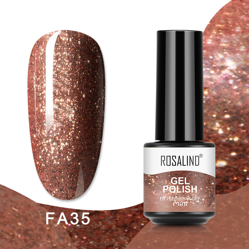 ROSALIND 80 Colors Mini Soak Off Gel Polish Bright For Nail Art Design LED/UV Lamp SKU FA24