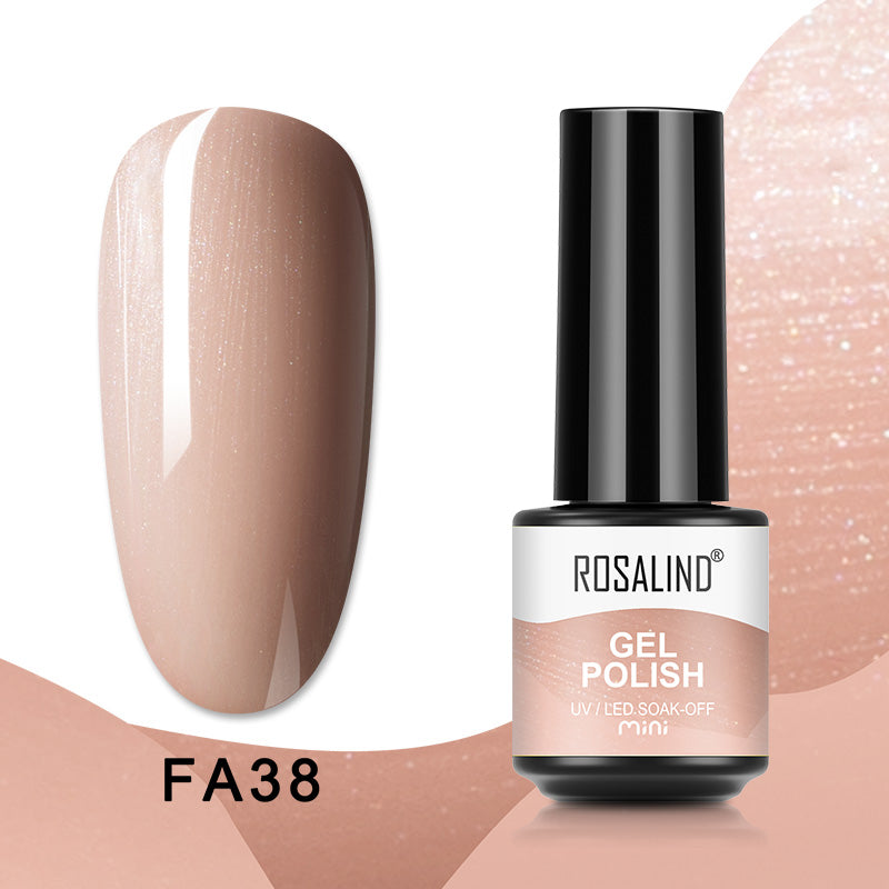 ROSALIND 80 Colors Mini Soak Off Gel Polish Bright For Nail Art Design LED/UV Lamp SKU FA24