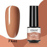 ROSALIND 80 Colors Mini Soak Off Gel Polish Bright For Nail Art Design LED/UV Lamp SKU FA24