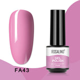 ROSALIND 80 Colors Mini Soak Off Gel Polish Bright For Nail Art Design LED/UV Lamp SKU FA24
