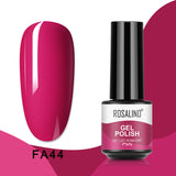 ROSALIND 80 Colors Mini Soak Off Gel Polish Bright For Nail Art Design LED/UV Lamp SKU FA24