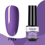 ROSALIND 80 Colors Mini Soak Off Gel Polish Bright For Nail Art Design LED/UV Lamp SKU FA24