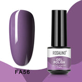 ROSALIND 80 Colors Mini Soak Off Gel Polish Bright For Nail Art Design LED/UV Lamp SKU FA24
