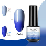 ROSALIND 80 Colors Mini Soak Off Gel Polish Bright For Nail Art Design LED/UV Lamp SKU FA24