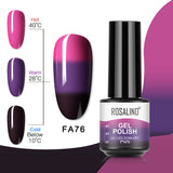 ROSALIND 80 Colors Mini Soak Off Gel Polish Bright For Nail Art Design LED/UV Lamp SKU FA24