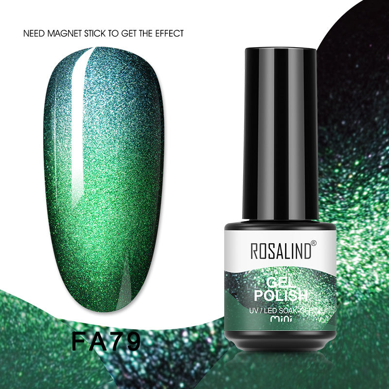 ROSALIND 80 Colors Mini Soak Off Gel Polish Bright For Nail Art Design LED/UV Lamp SKU FA24