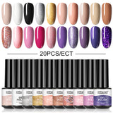 20PCS Nail Gel Polish Set FXA