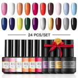 Rosalind Professional Nail Art Gel Polish Set 24PCS