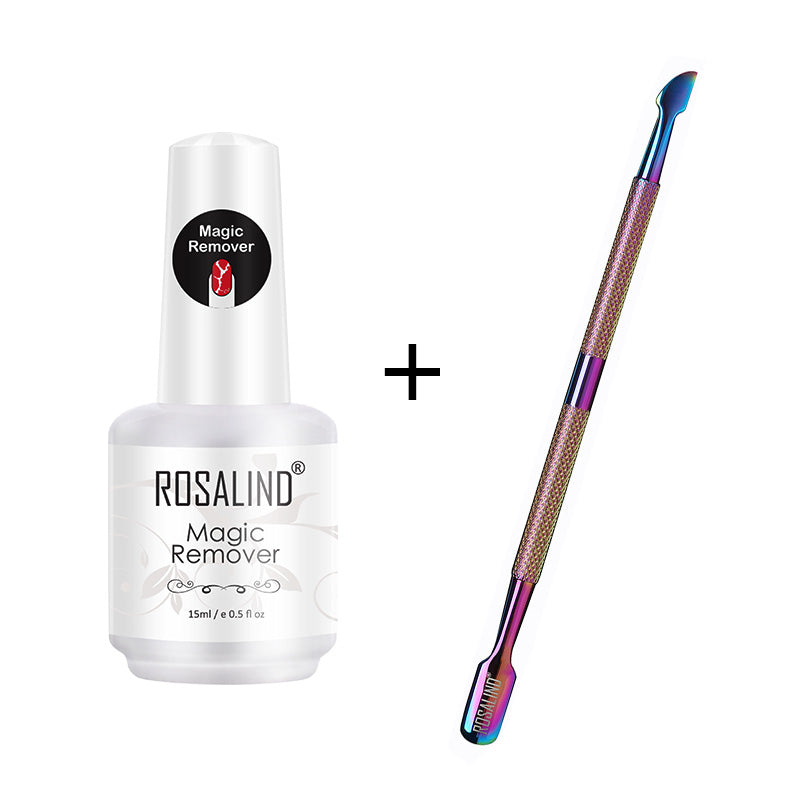 Rosalind Flash Deal Limited Quantities 15ML Soak-Off Magic Remover Nail Gel Base Top Coat