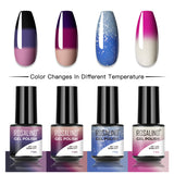 ROSALIND Soak Off Mini Gel Polish Set 4PCS Set Bright For Nail Art Design LED/UV Lamp