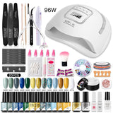 ROSALIND Professional Manicure Set Gel Polish Set For Nail Art Design LED/UV Lamp