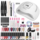 ROSALIND Professional Manicure Set Gel Polish Set For Nail Art Design LED/UV Lamp