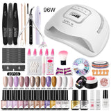 ROSALIND Professional Manicure Set Gel Polish Set For Nail Art Design LED/UV Lamp