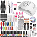 ROSALIND Professional Manicure Set Gel Polish Set For Nail Art Design LED/UV Lamp
