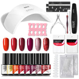 ROSALIND Professional Manicure Set For Nail Art Design LED/UV Lamp