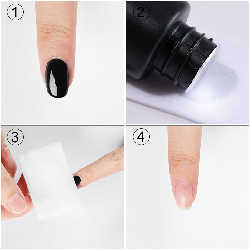 ROSALIND Remover Only For Nail Polish Remover Lint-Free Wipes Nail Clip Degreaser Art Tool For Manicure Nail Cleaner