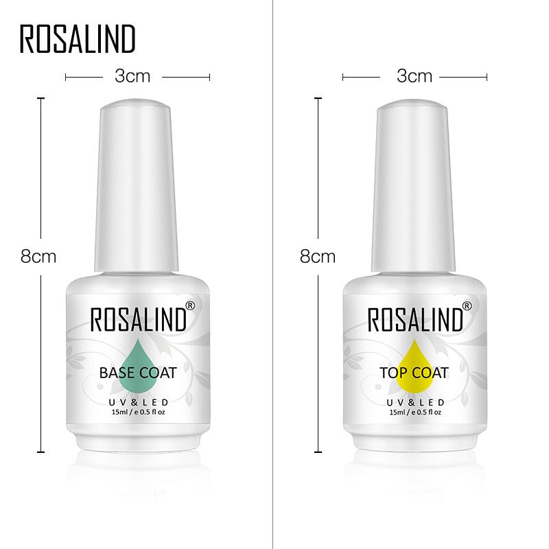 Rosalind Top & Base Coat Vernis.