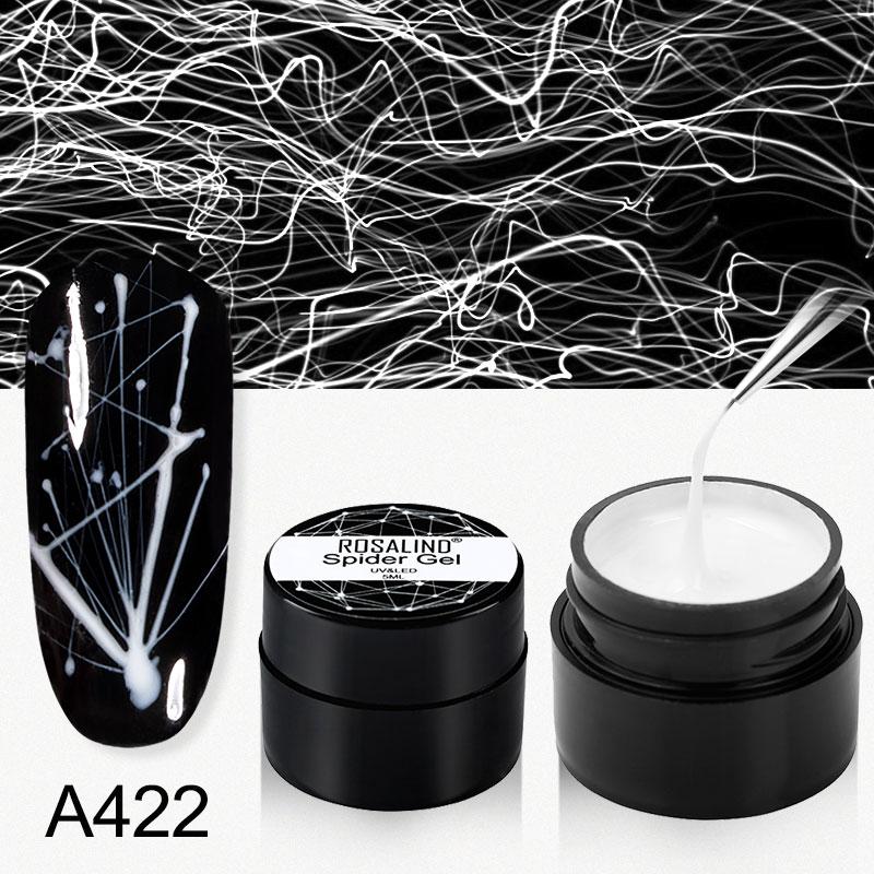 Rosalind 5ML Colorful Paint Design Nail Art Drawing Gel for Line Spider Gel