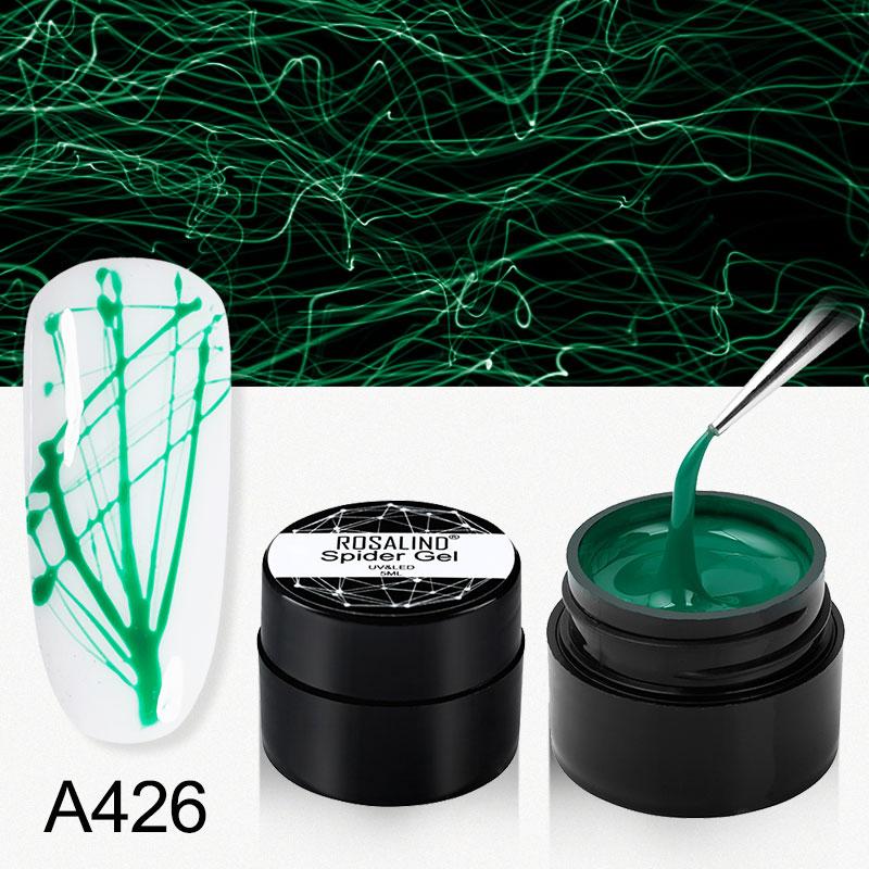 Rosalind 5ML Colorful Paint Design Nail Art Drawing Gel for Line Spider Gel