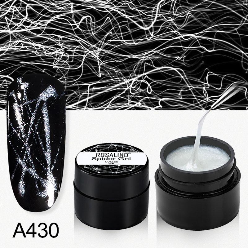 Rosalind 5ML Colorful Paint Design Nail Art Drawing Gel for Line Spider Gel