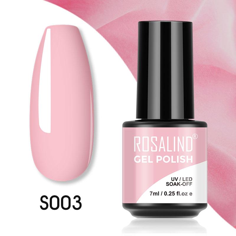 Rosalind 7ML 40 Colors Soak Off Starter Vernis Pure Gel Nail Polish