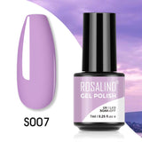 Rosalind 7ML 40 Colors Soak Off Starter Vernis Pure Gel Nail Polish