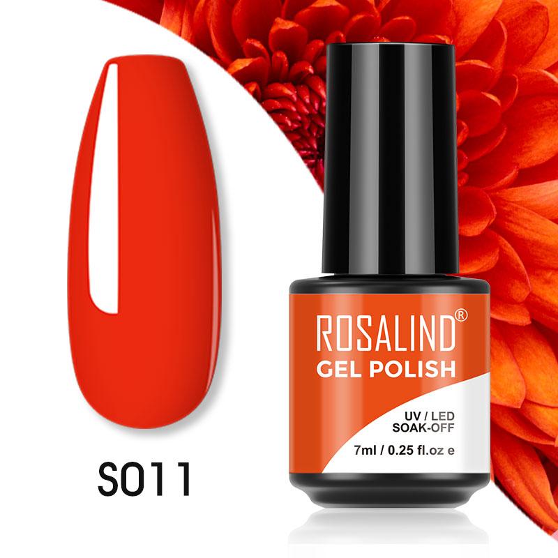 Rosalind 7ML 40 Colors Soak Off Starter Vernis Pure Gel Nail Polish